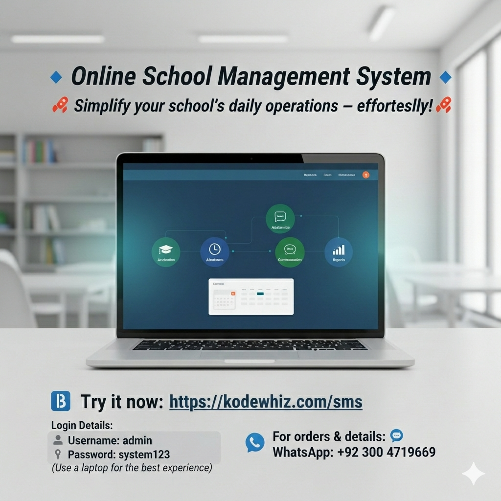 Custom software solutions developed by KodeWhiz